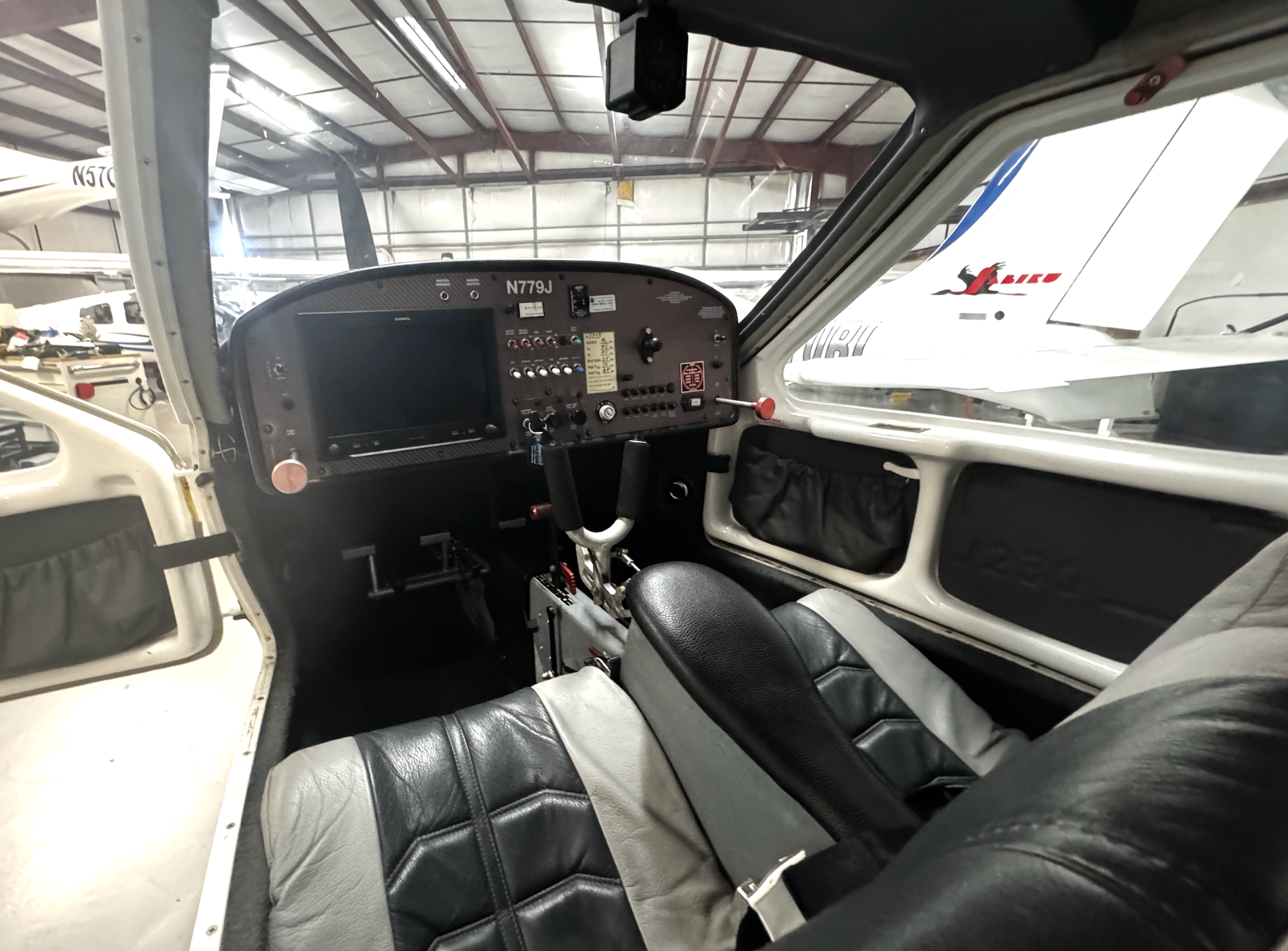 N779J Cockpit Wide View